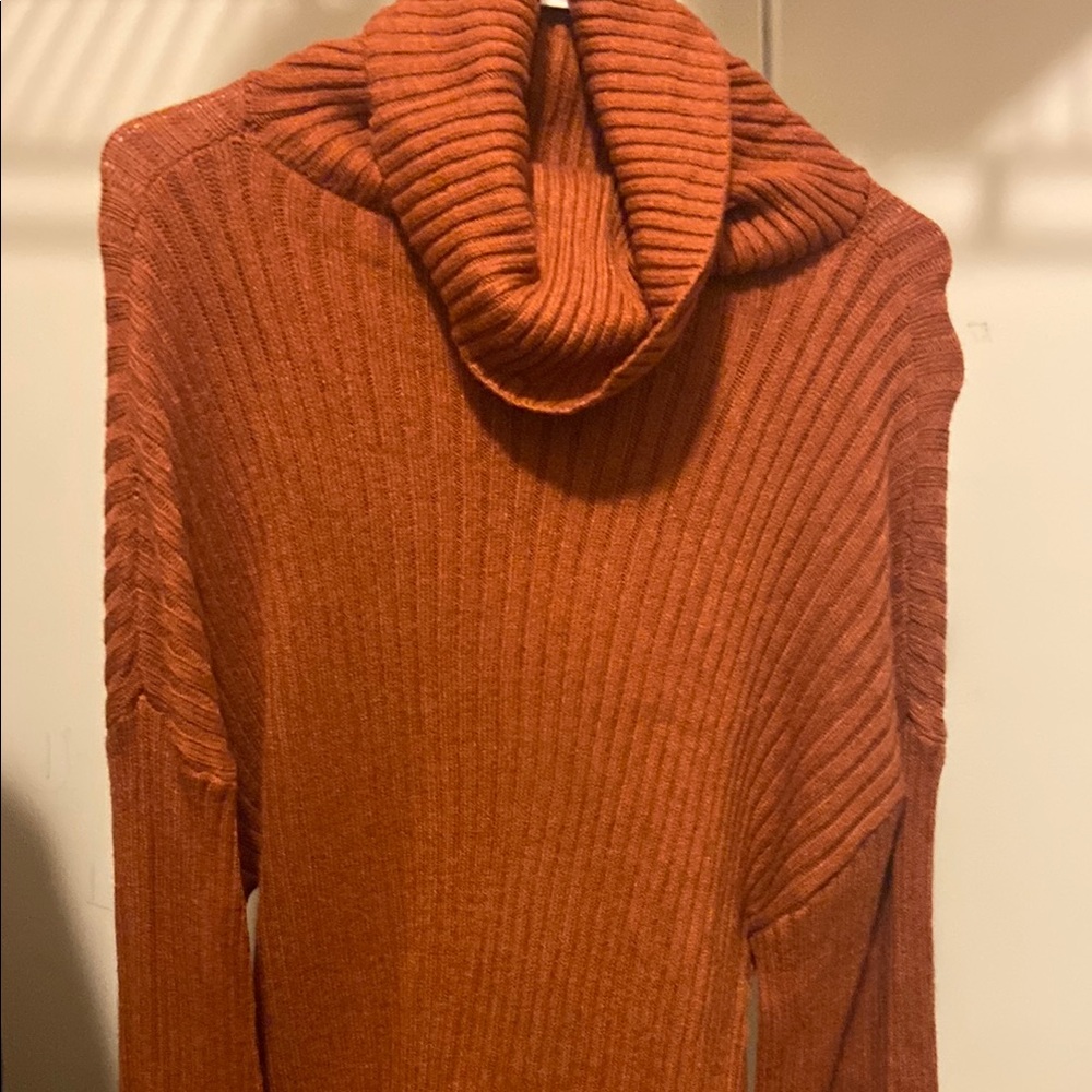 Cozy Rust Sweater - Picture 2 of 3